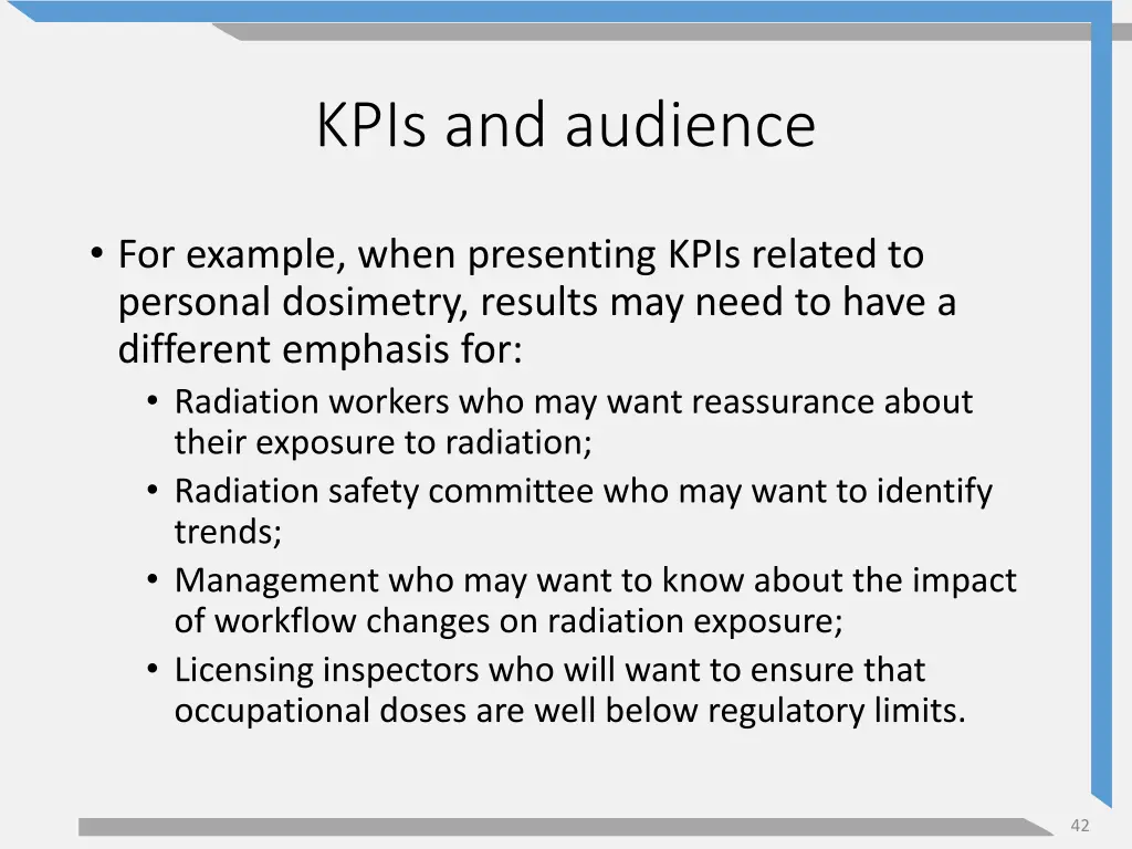 kpis and audience 1
