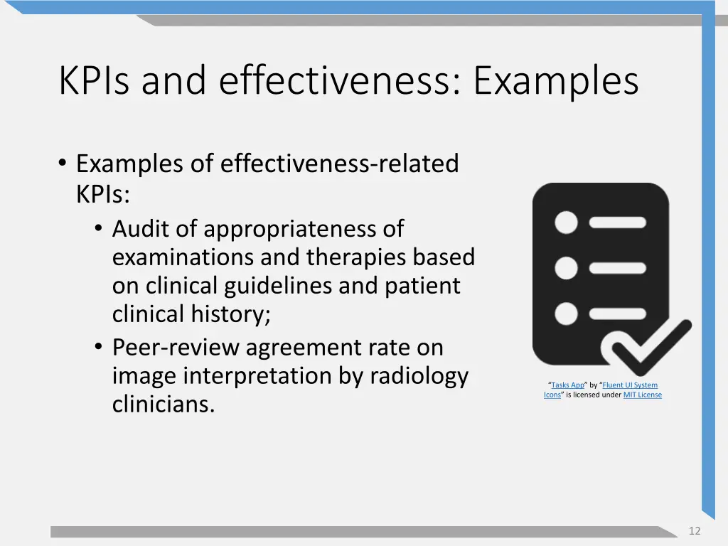 kpis and effectiveness examples