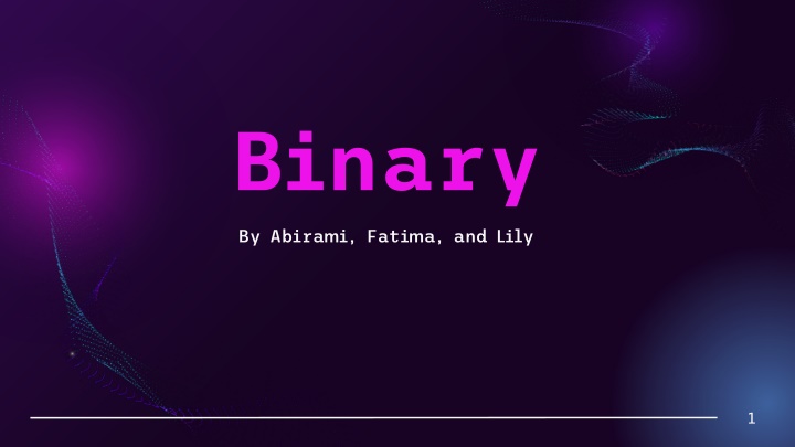 binary