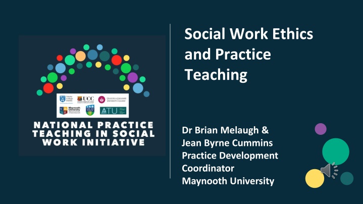 social work ethics and practice teaching
