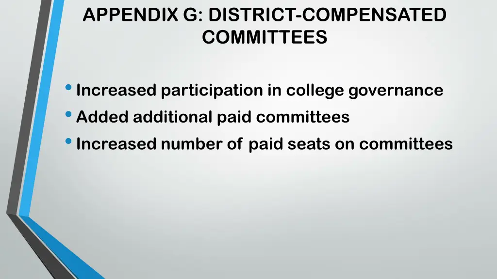 appendix g district compensated committees