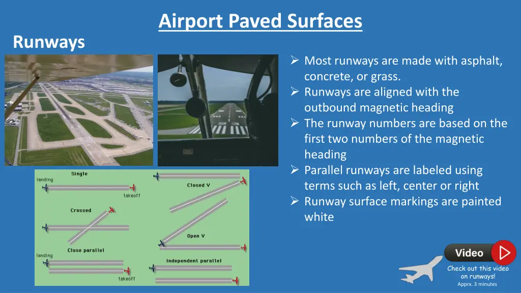 airport paved surfaces