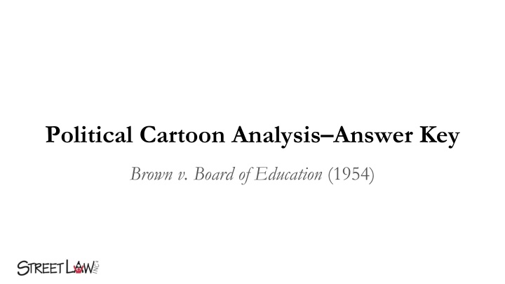 political cartoon analysis answer key