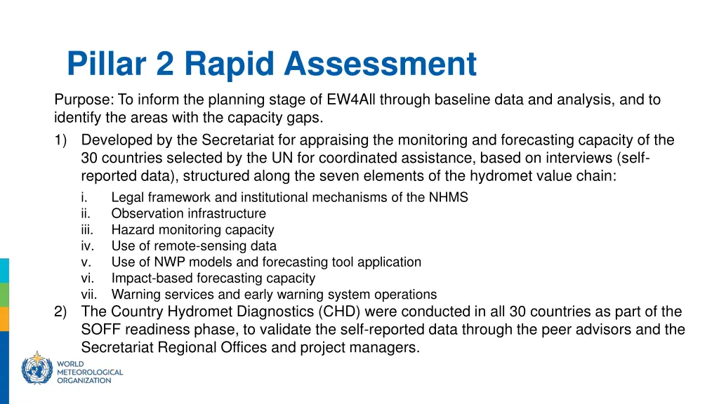 pillar 2 rapid assessment