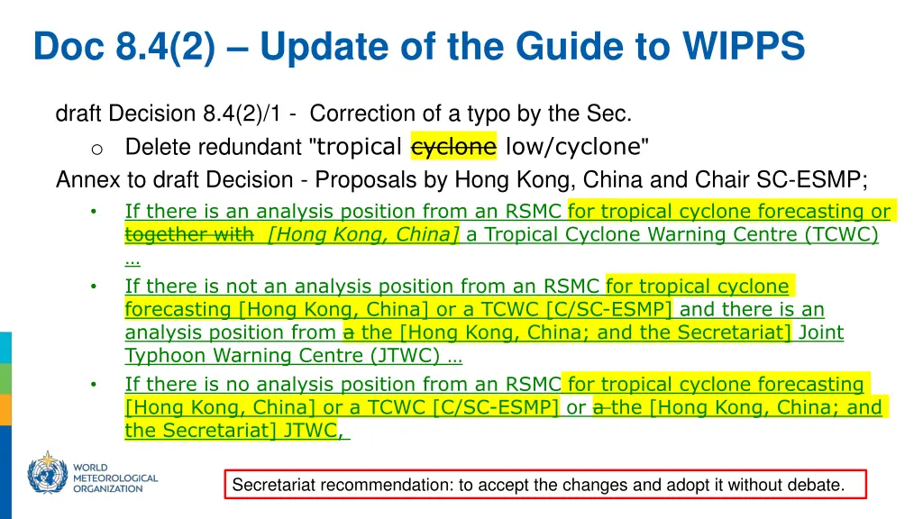 doc 8 4 2 update of the guide to wipps