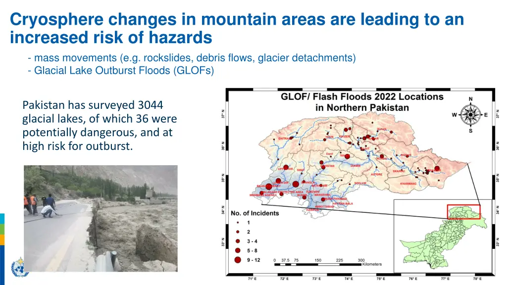 cryosphere changes in mountain areas are leading