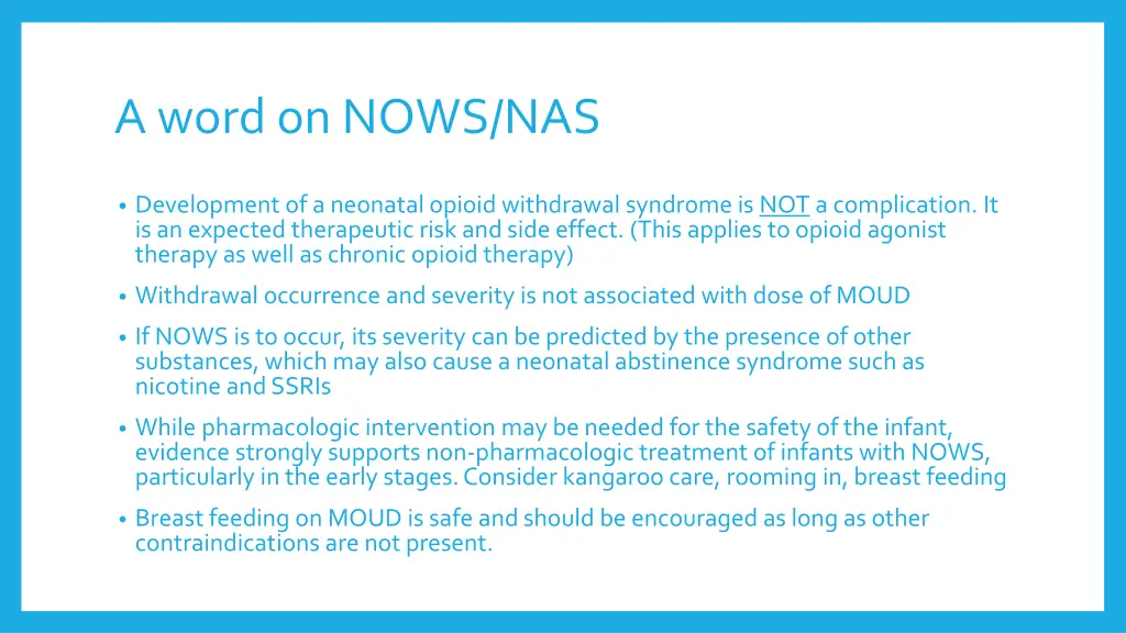 a word on nows nas