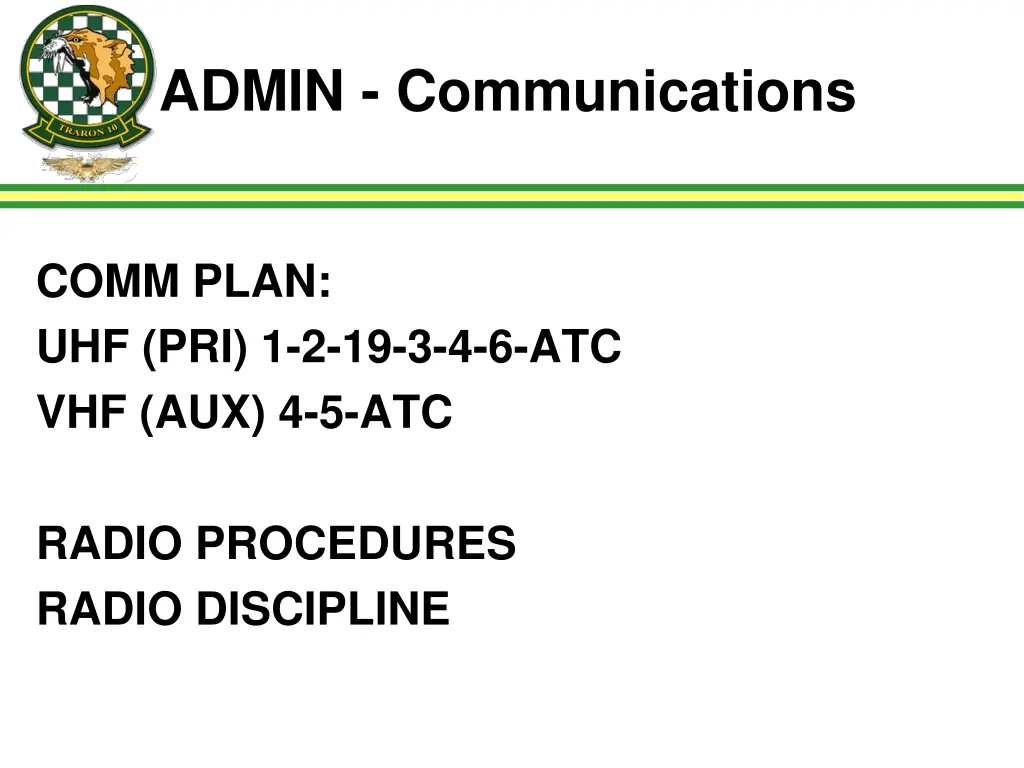 admin communications