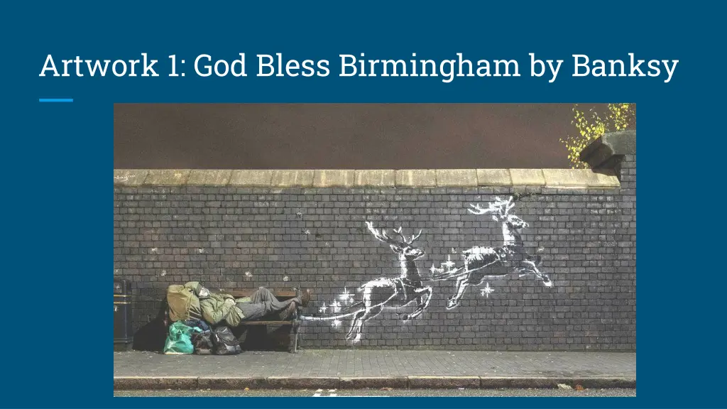 artwork 1 god bless birmingham by banksy