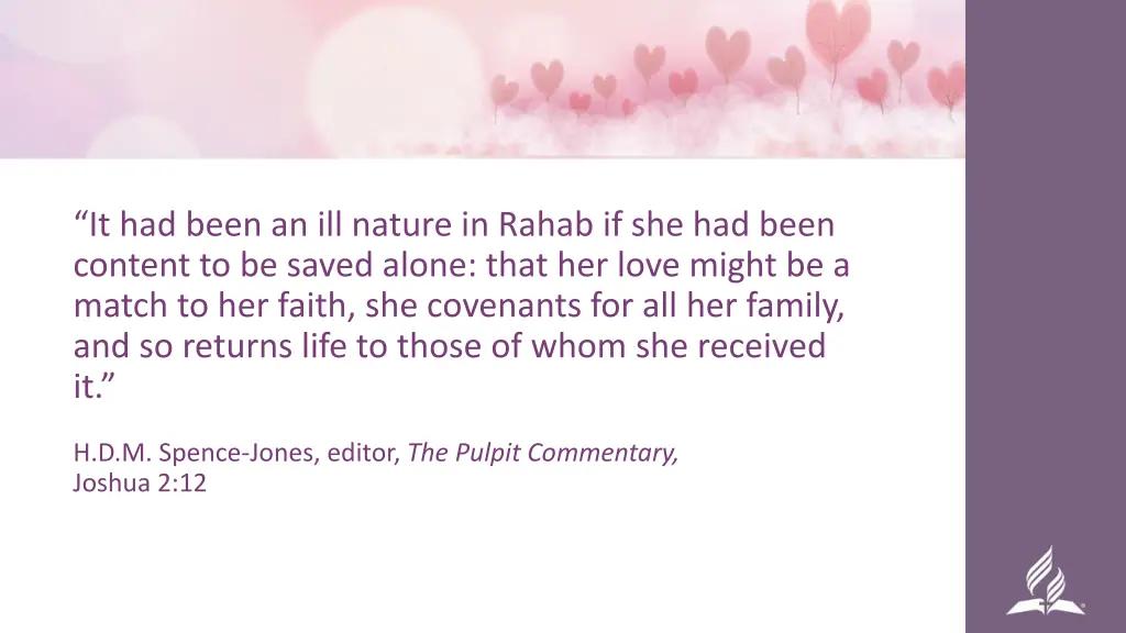 it had been an ill nature in rahab