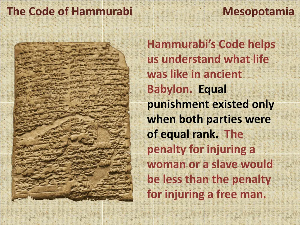 the code of hammurabi mesopotamia 17