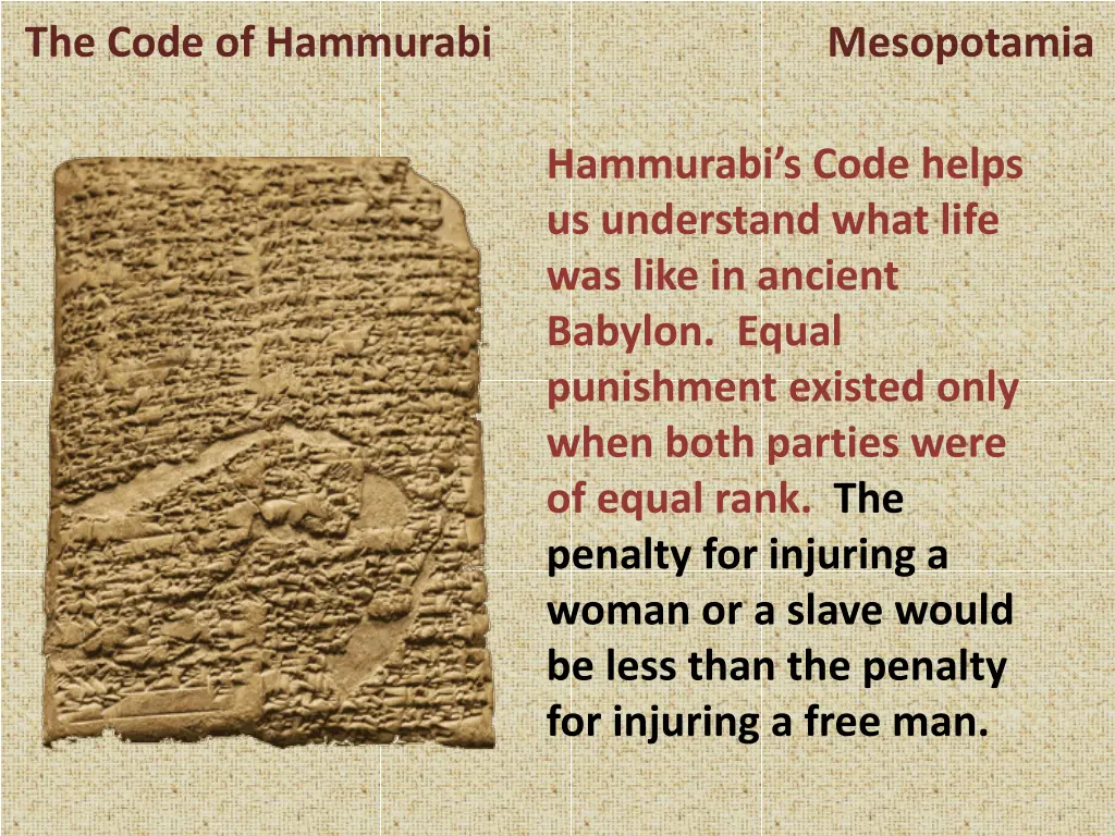 the code of hammurabi mesopotamia 18