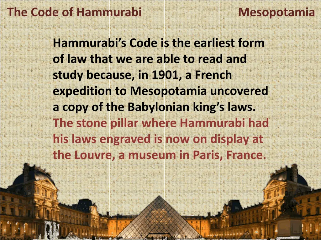 the code of hammurabi mesopotamia 21