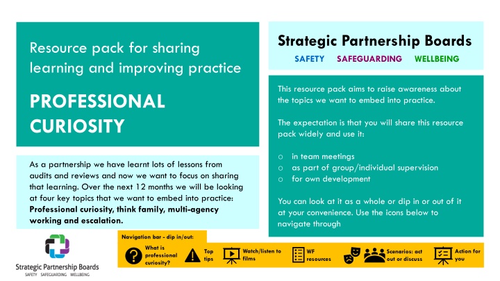 strategic partnership boards safety safeguarding