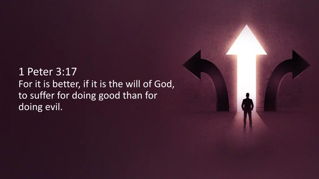 1 peter 3 17 for it is better if it is the will