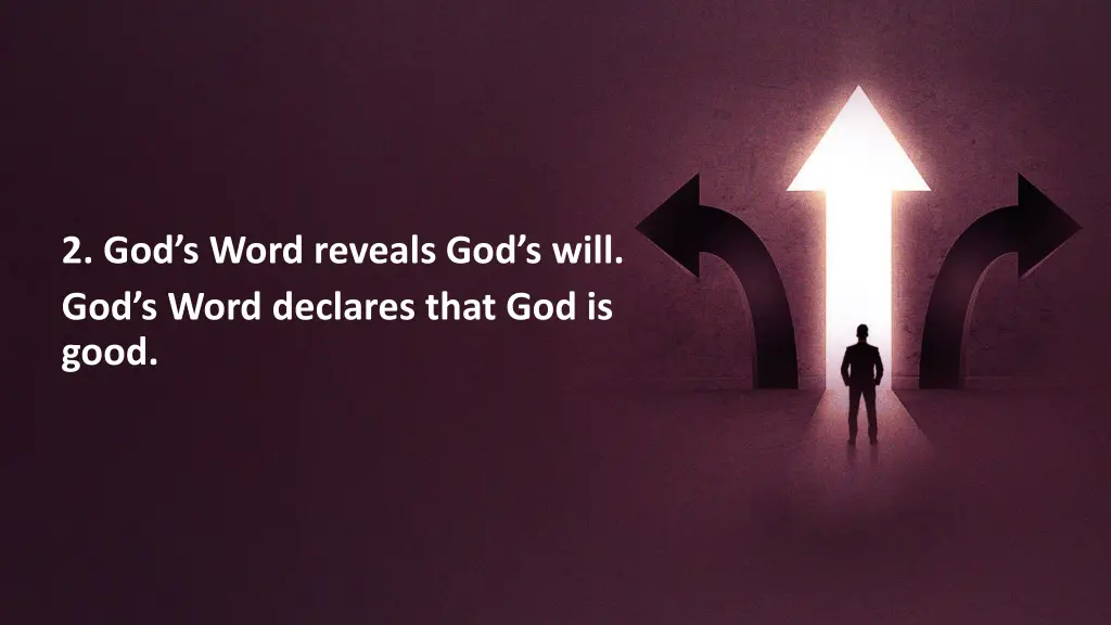 2 god s word reveals god s will god s word