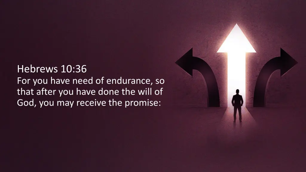 hebrews 10 36 for you have need of endurance