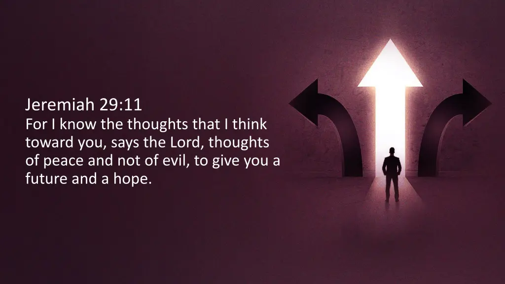 jeremiah 29 11 for i know the thoughts that