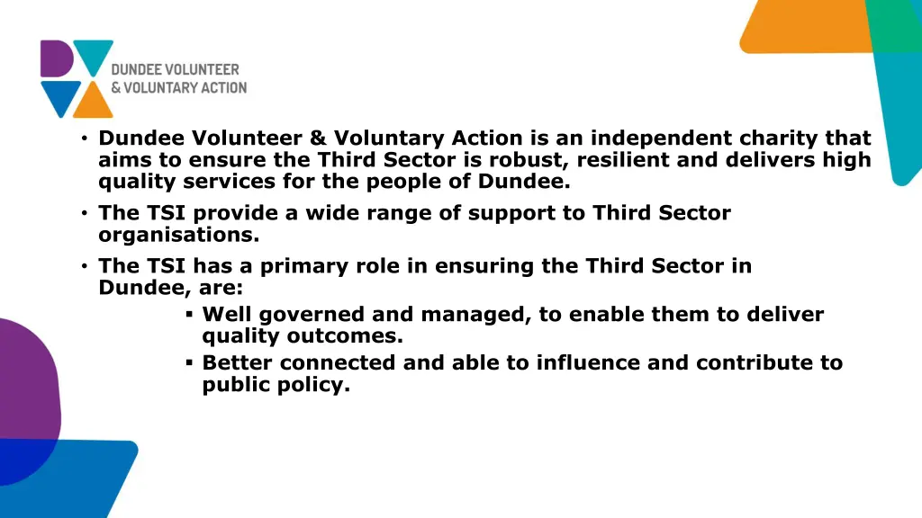 dundee volunteer voluntary action