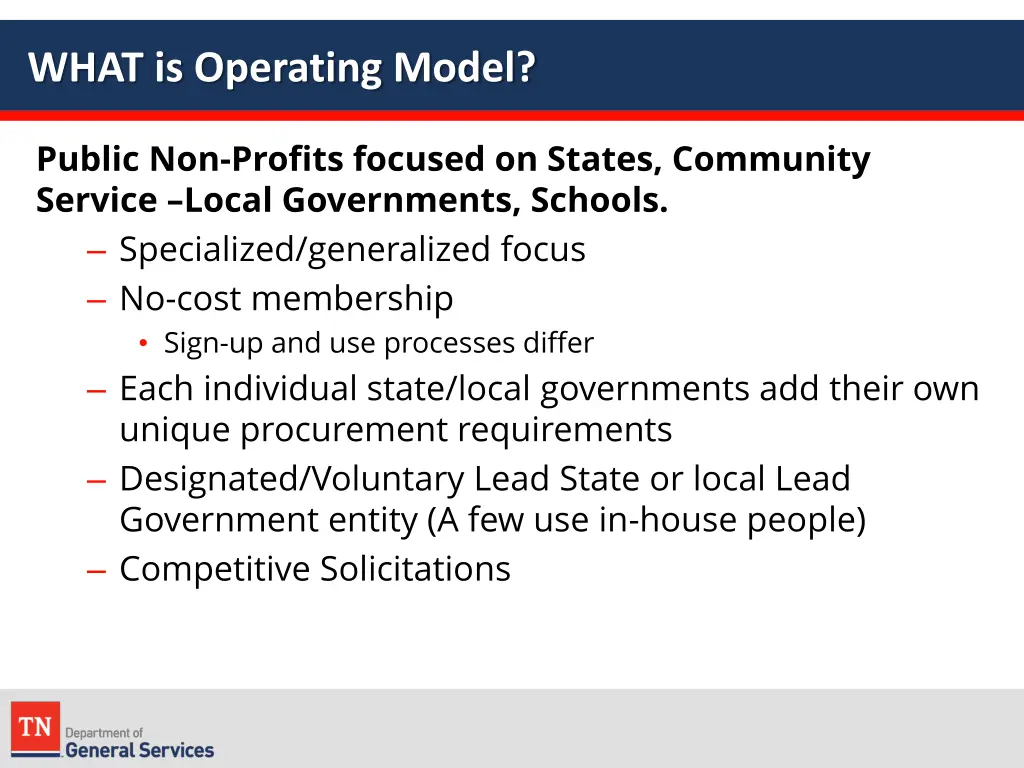 what is operating model