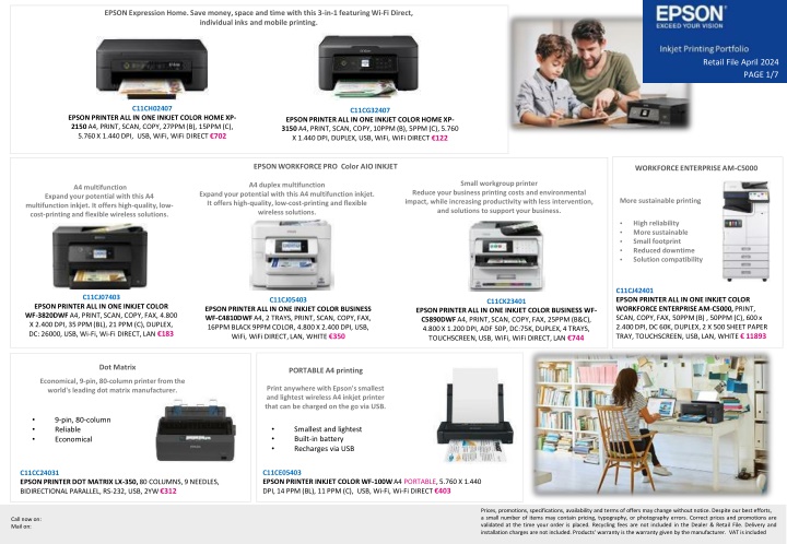 epson expression home save money space and time