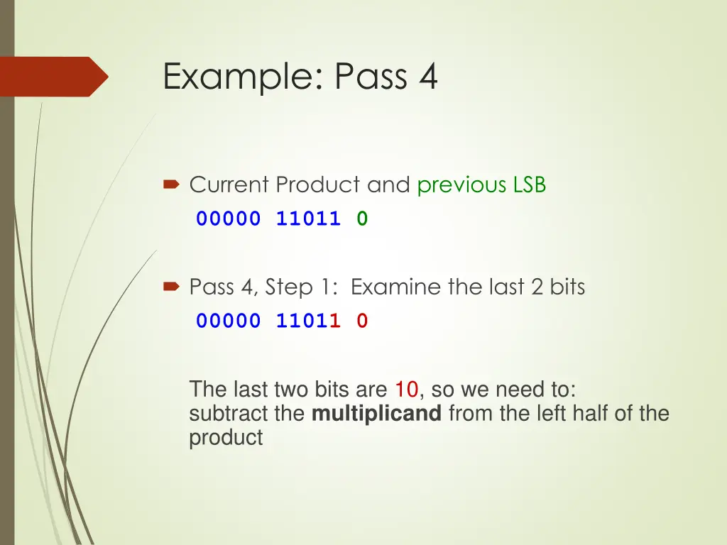 example pass 4