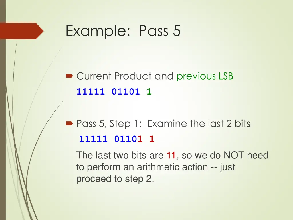 example pass 5