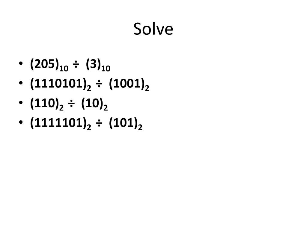 solve 3