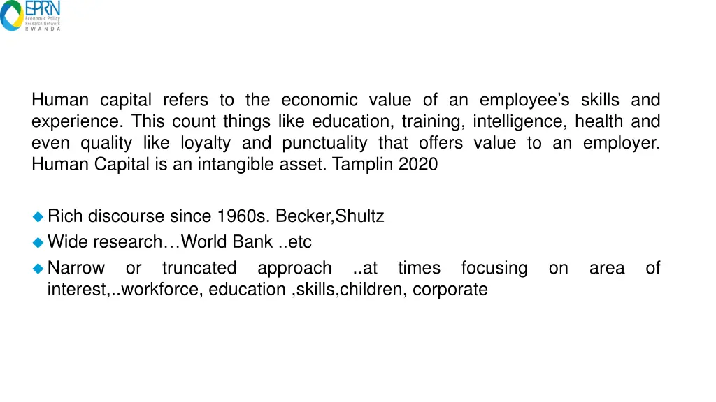 human capital refers to the economic value