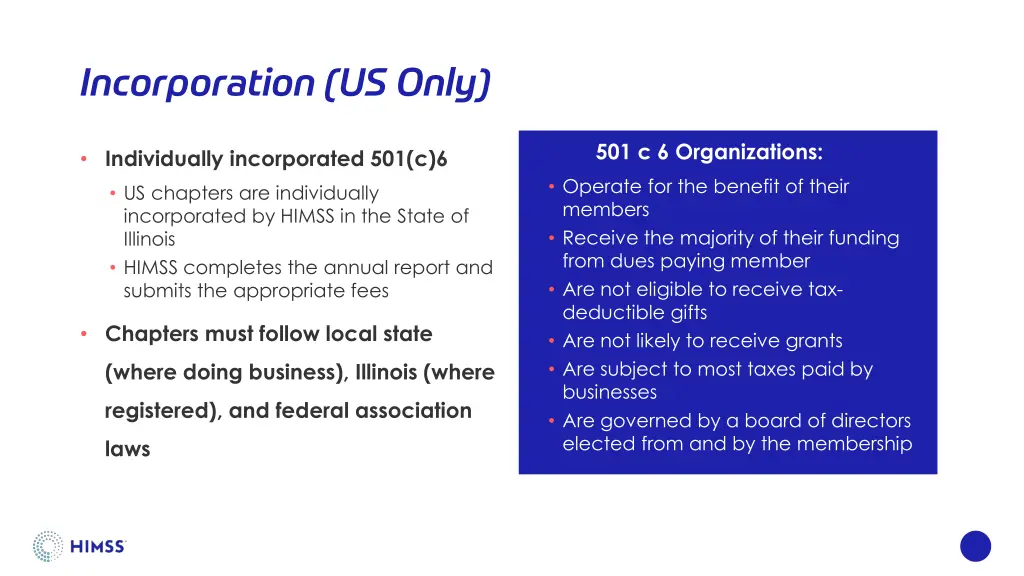 incorporation us only