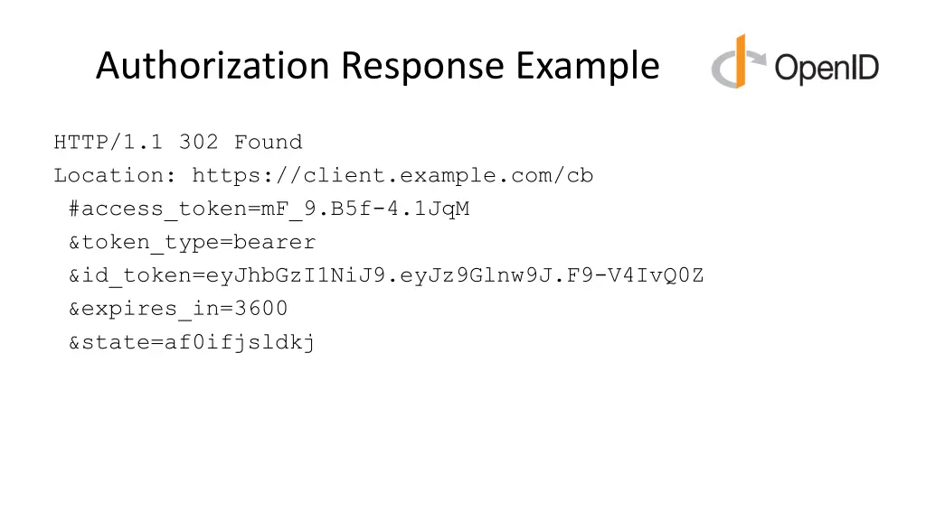 authorization response example