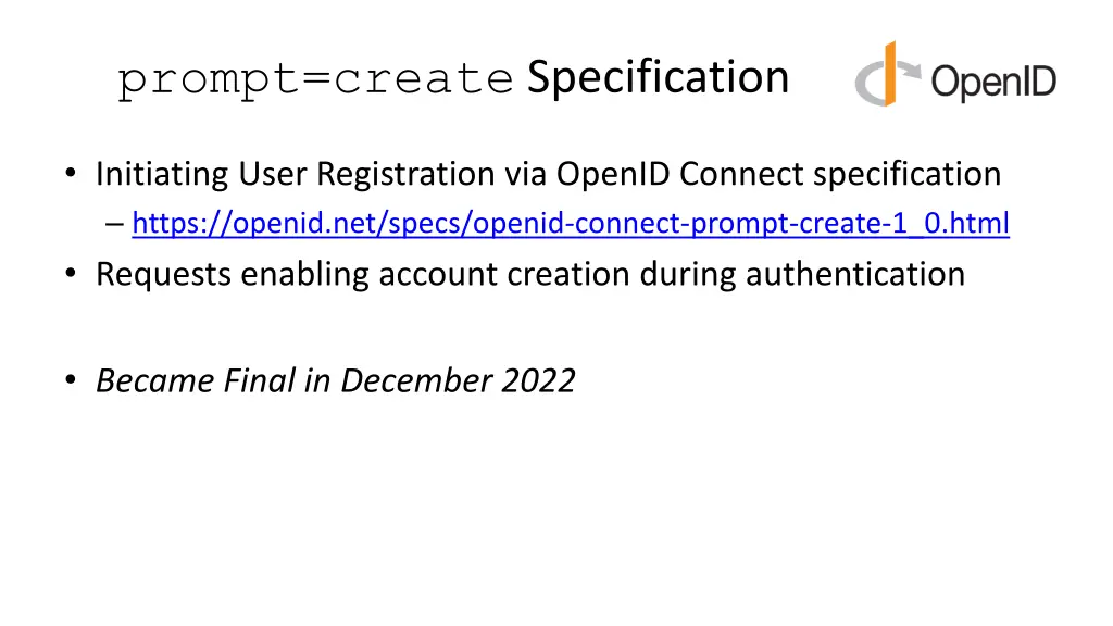 prompt create specification