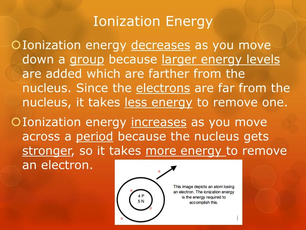 ionization energy 1