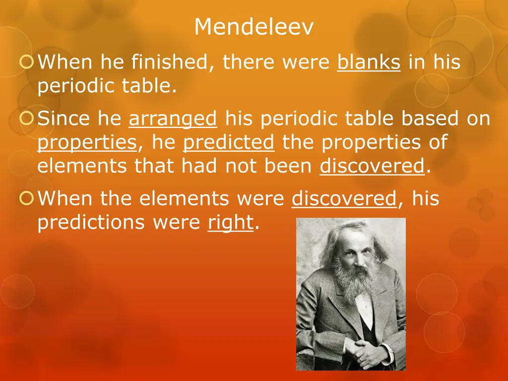 mendeleev 1