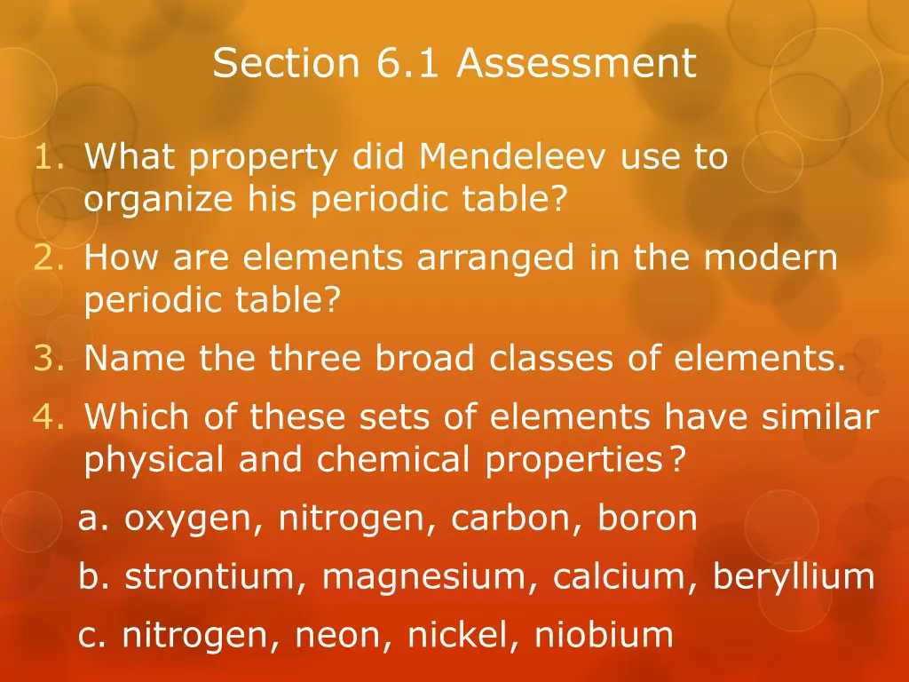 section 6 1 assessment