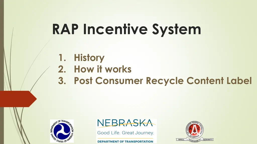 rap incentive system 1