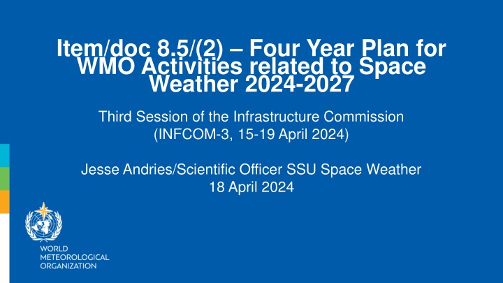 item doc 8 5 2 four year plan for wmo activities