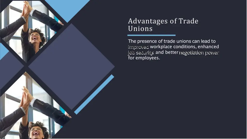 advantages of trade unions