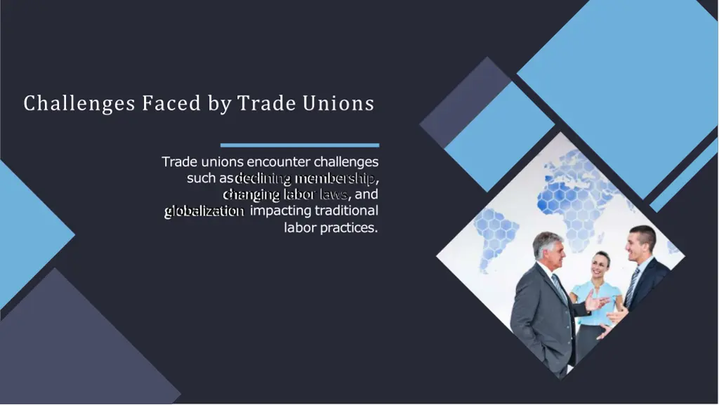 challenges faced by trade unions