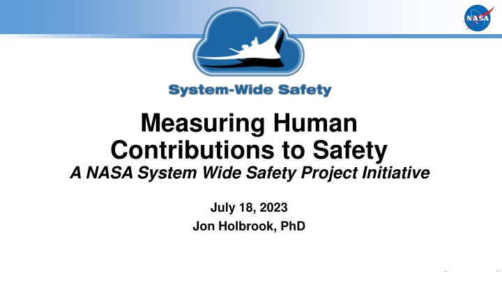 measuring human contributions to safety a nasa