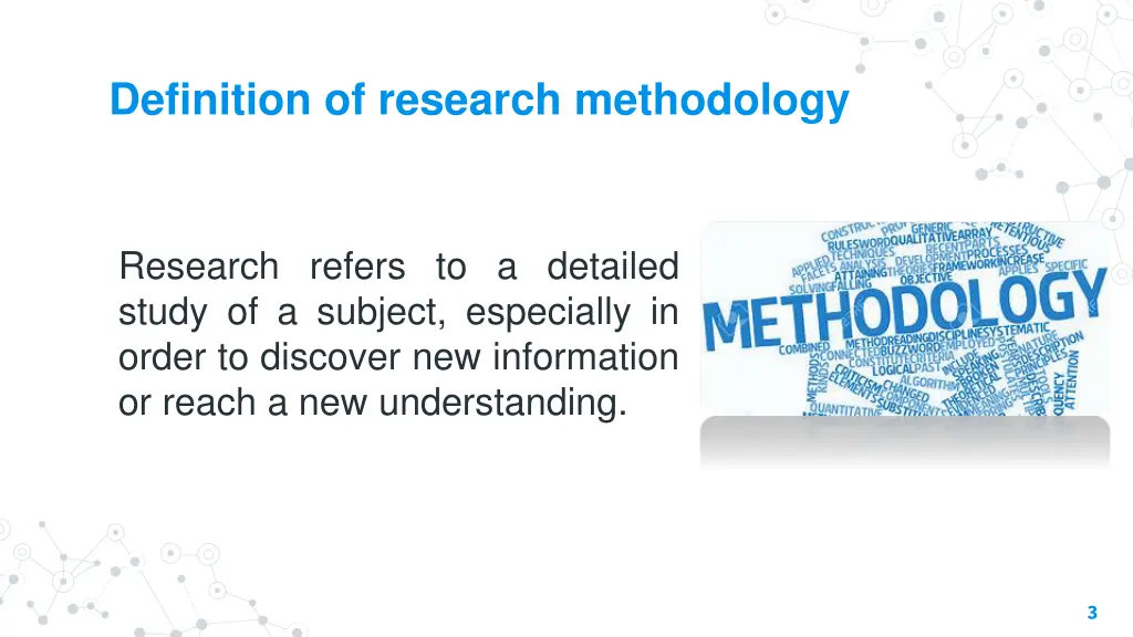 definition of research methodology