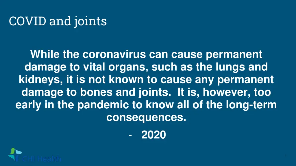 covid and joints