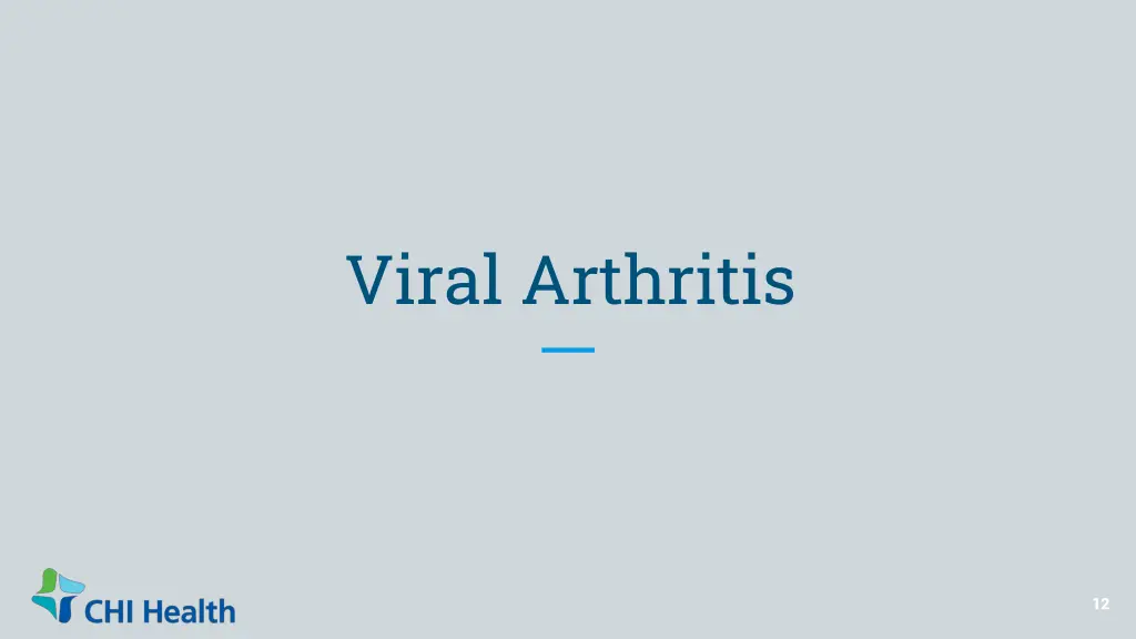 viral arthritis 1