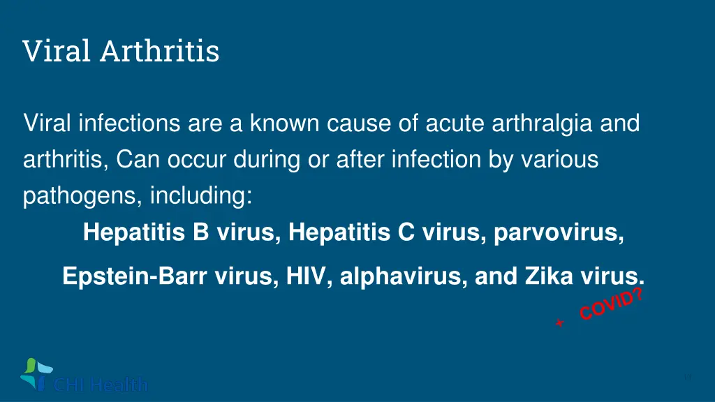 viral arthritis 2