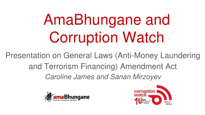 amabhungane and corruption watch