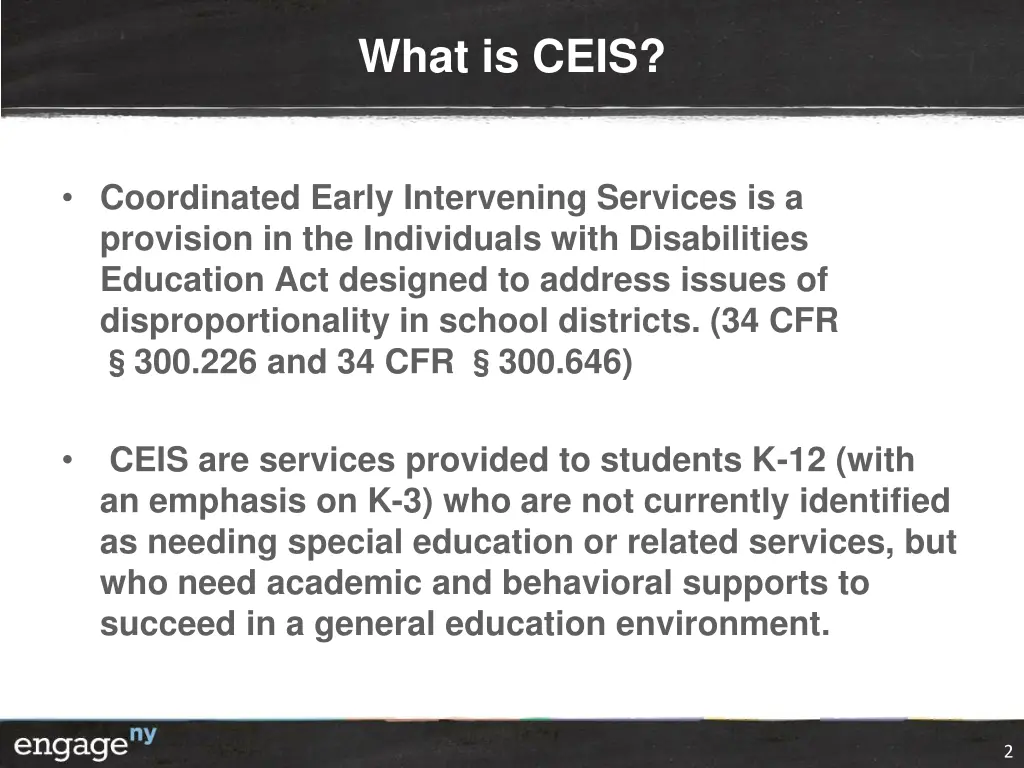 what is ceis