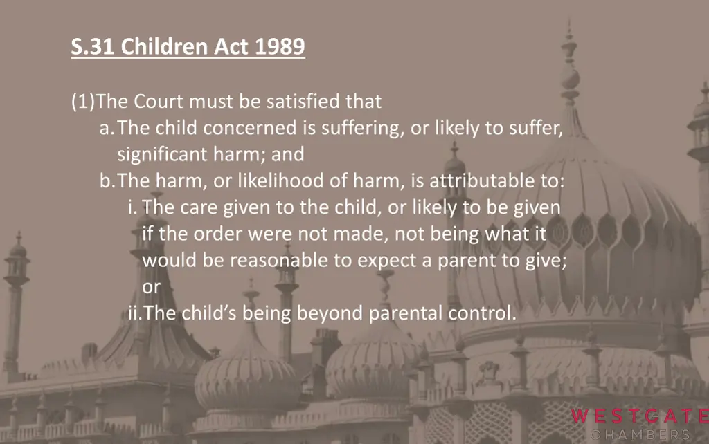 s 31 children act 1989