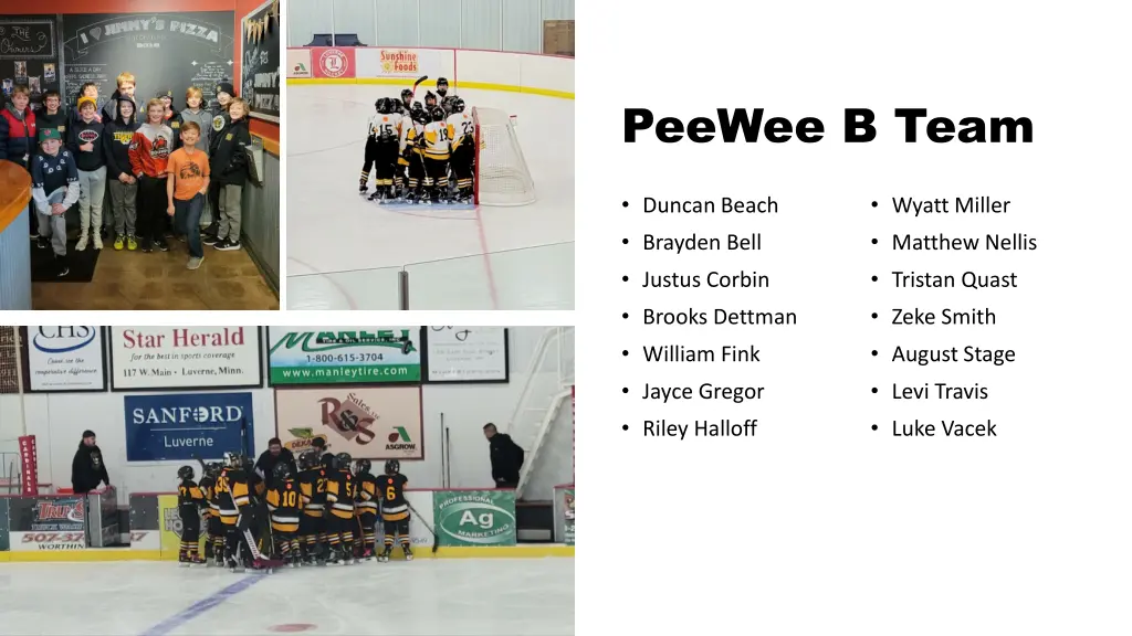 peewee b team