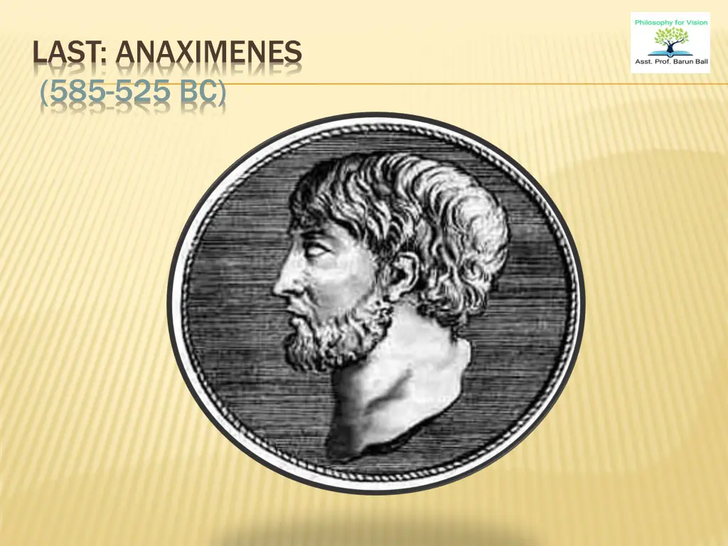 last anaximenes 585 525 bc