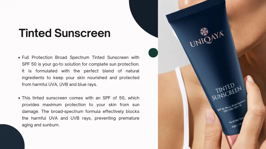 tinted sunscreen